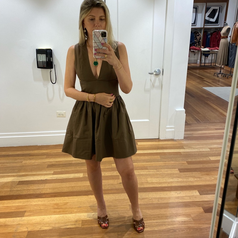 Banana Republic brown dress